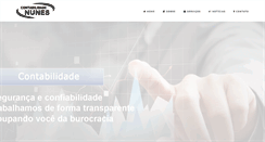 Desktop Screenshot of contabilidadenunes.com.br